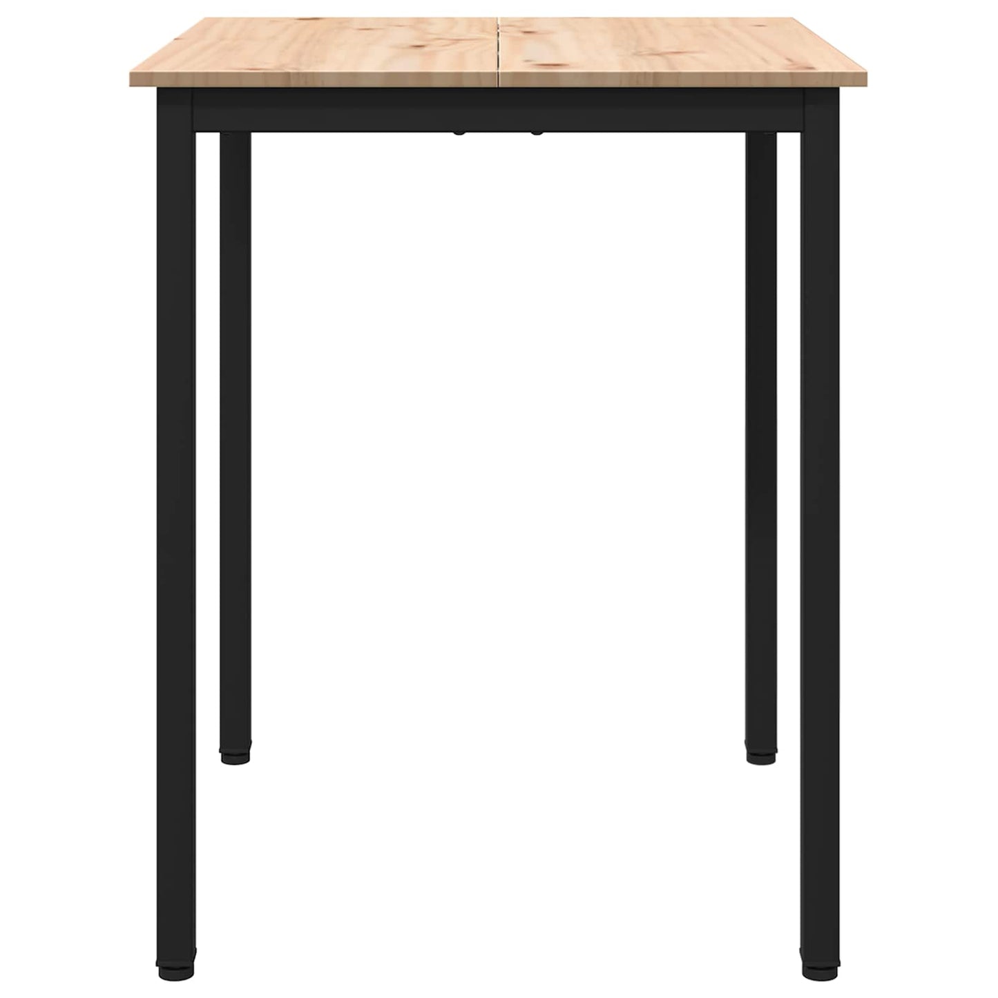 Tavolo da pranzo Naturale 60 x 60 x 75 cm Pino massello