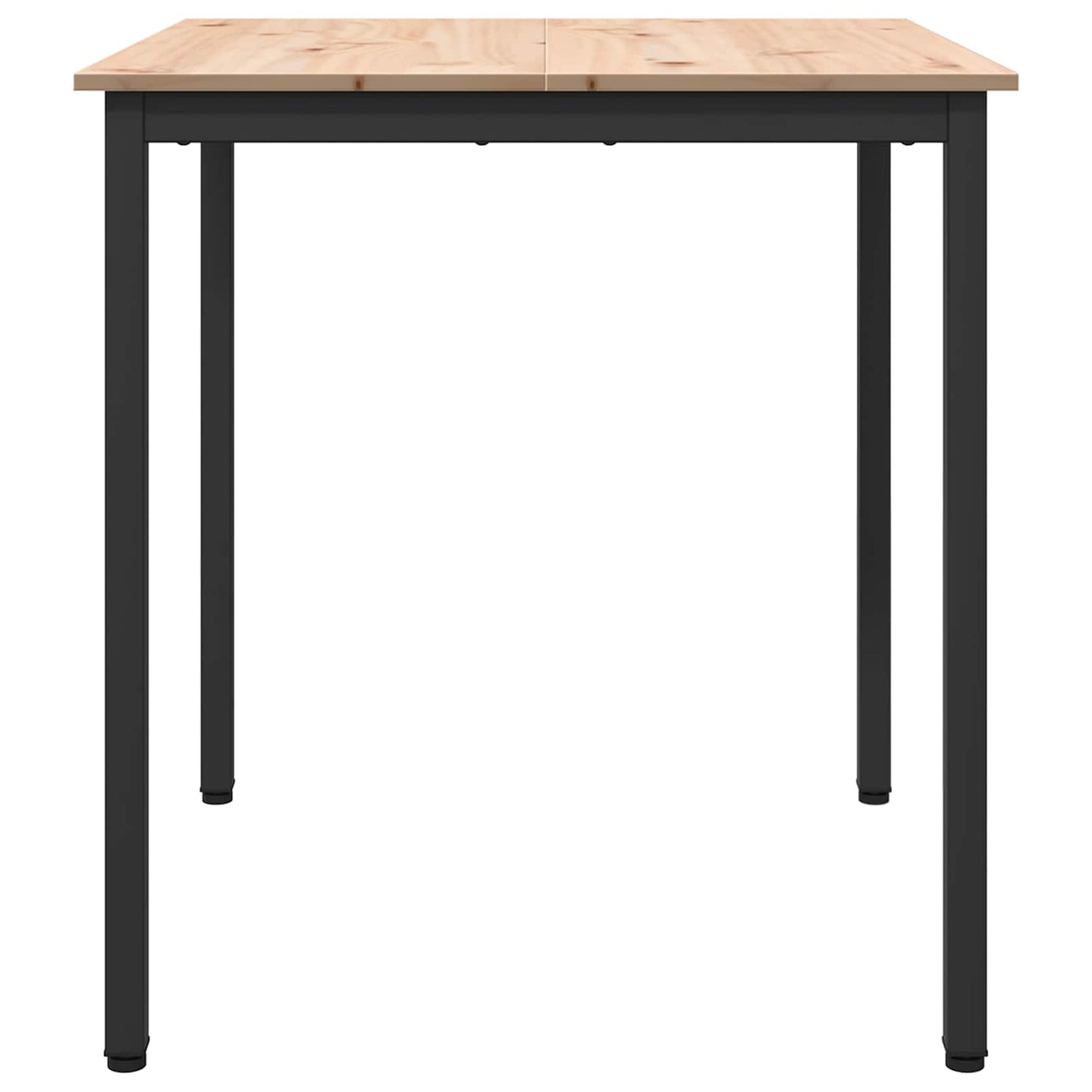 Tavolo da pranzo Naturale 70 x 70 x 75 cm Pino massello