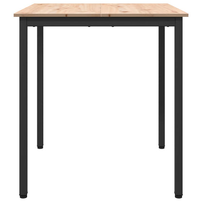 Tavolo da pranzo Naturale 70 x 70 x 75 cm Pino massello