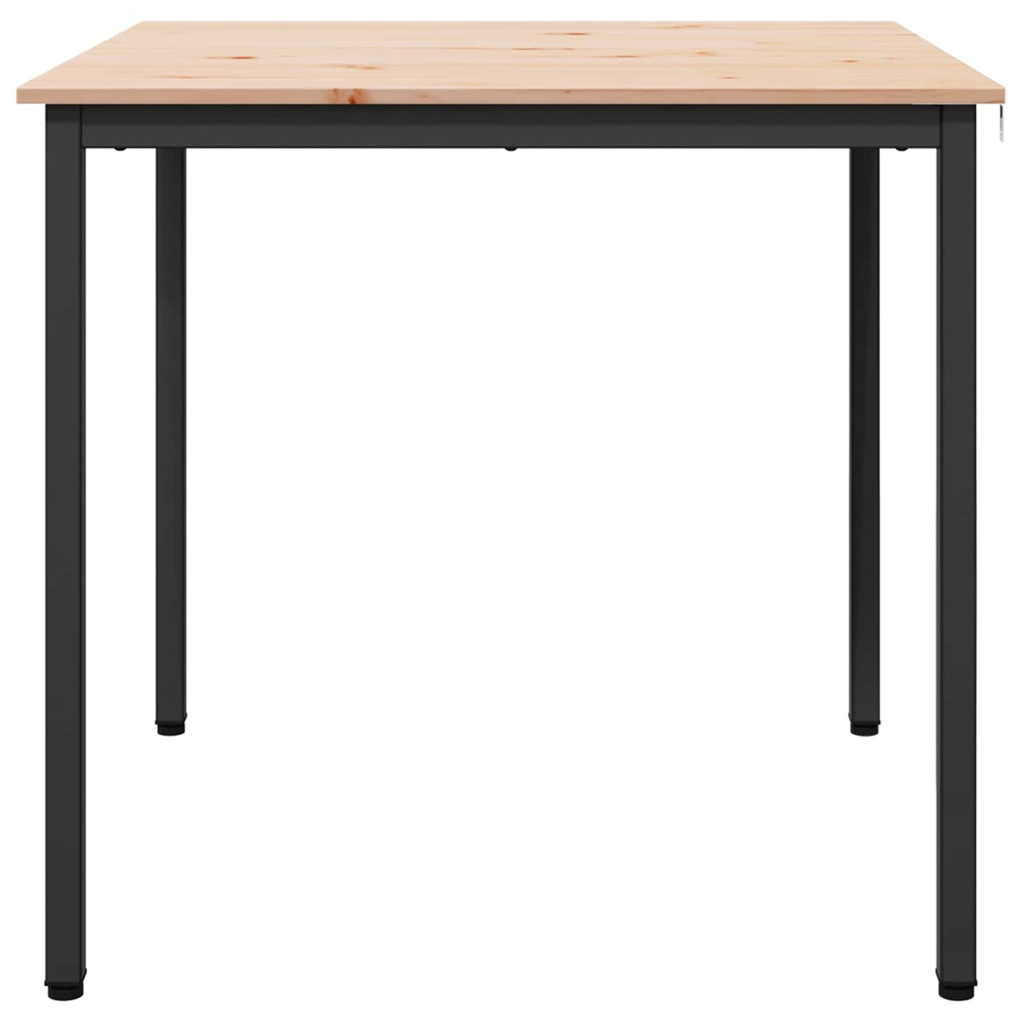 Tavolo da pranzo Naturale 80 x 80 x 75 cm Pino massello