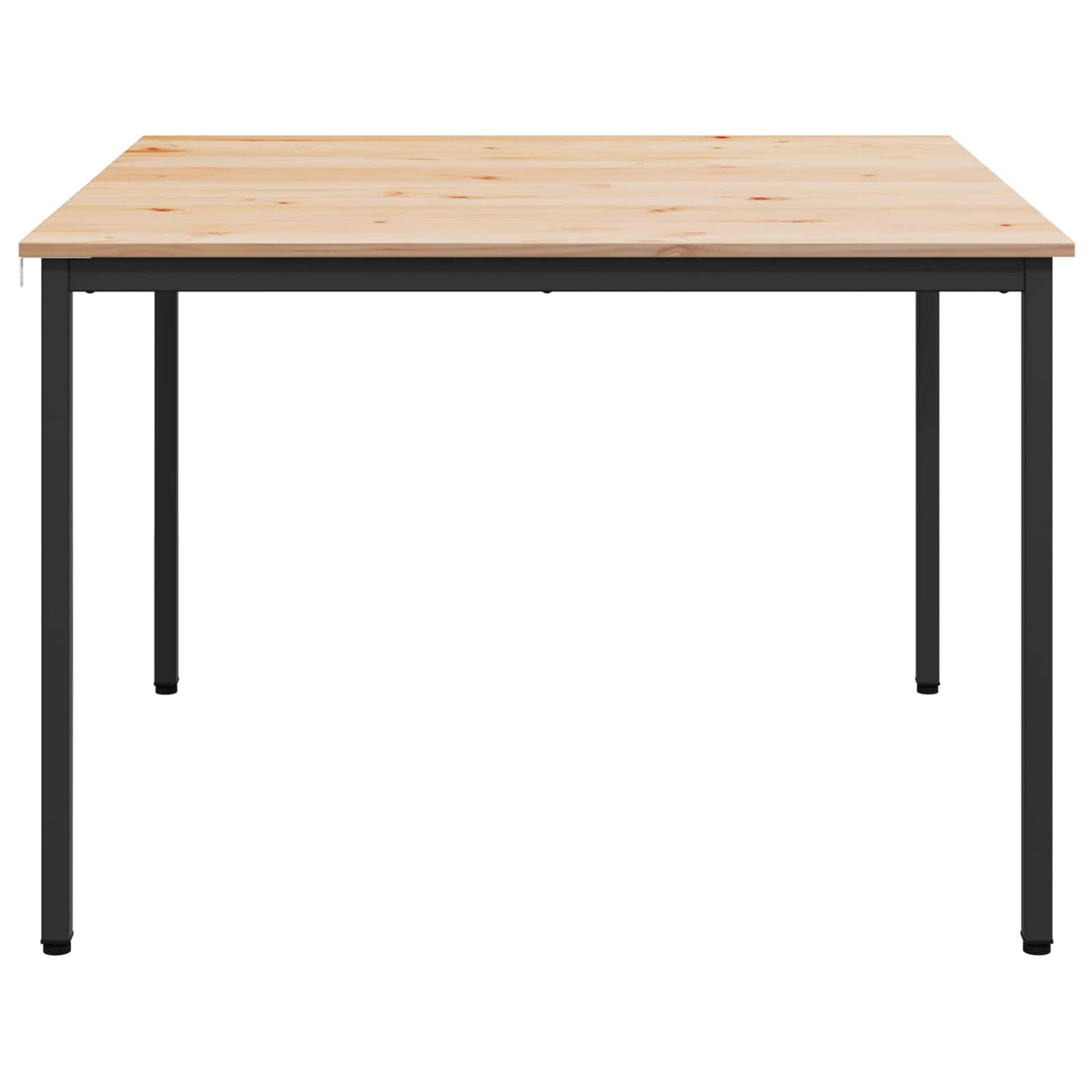 Tavolo da pranzo Naturale 110 x 110 x 75 cm Pino massello