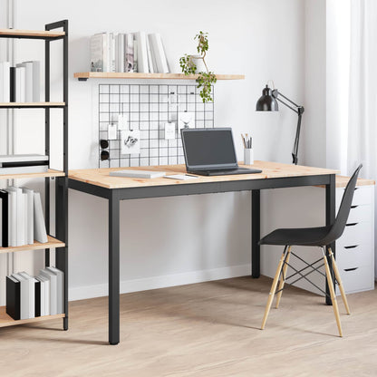 Tavolo da pranzo Naturale 140 x 80 x 75 cm Pino massello