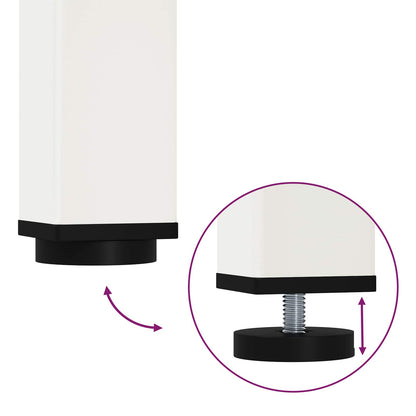 Tavolo da pranzo Bianco 140 x 80 x 75 cm Pino massello