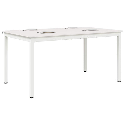 Tavolo da pranzo Bianco 150 x 90 x 75 cm Pino massello