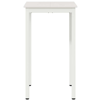 Tavolo da bar Bianco 60 x 60 x 105 cm Pino massello