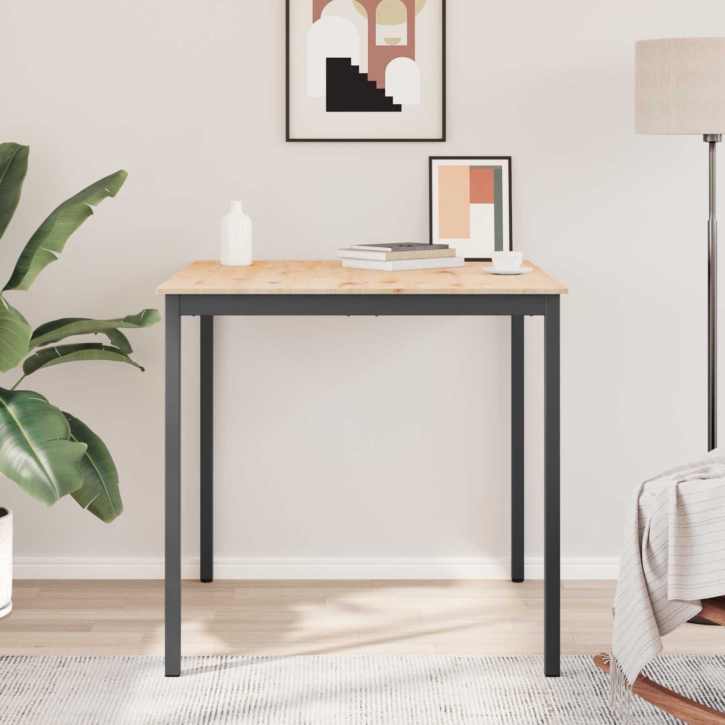 Tavolo da bar Naturale 110 x 55 x 105 cm Pino massello