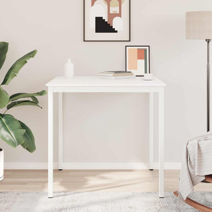 Tavolo da bar Bianco 110 x 55 x 105 cm Pino massello