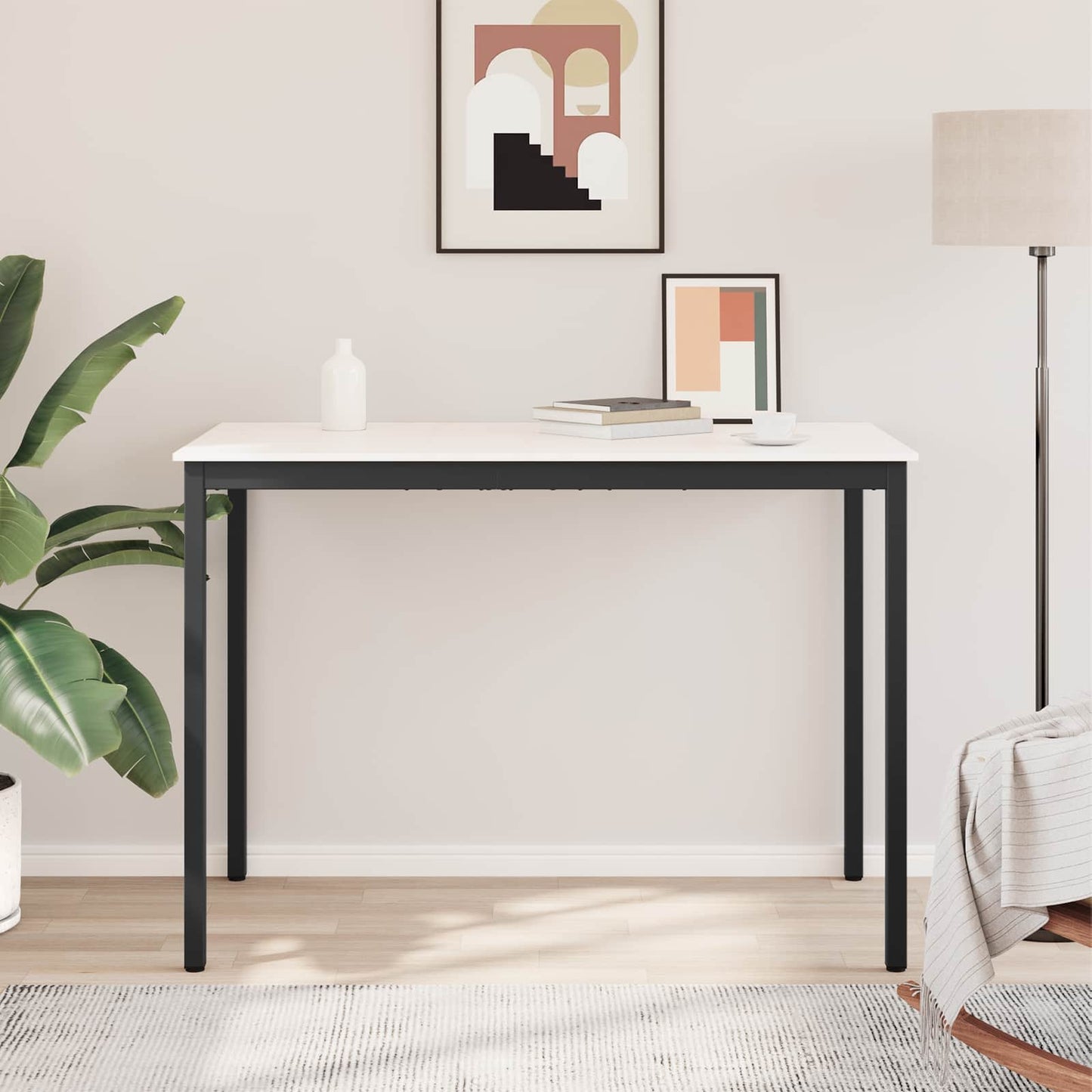 Tavolo da bar Bianco 150 x 80 x 105 cm Pino massello | homemem39