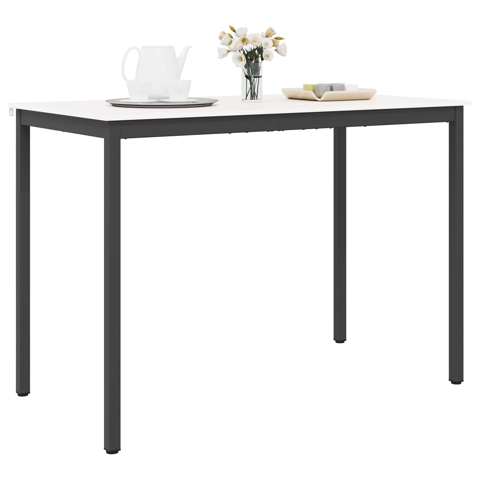 Tavolo da bar Bianco 150 x 80 x 105 cm Pino massello | homemem39