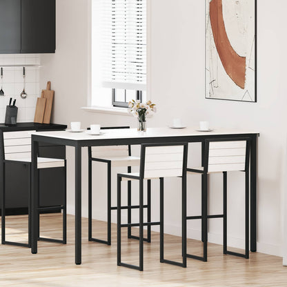 Tavolo da bar Bianco 180 x 90 x 105 cm Pino massello | homemem39