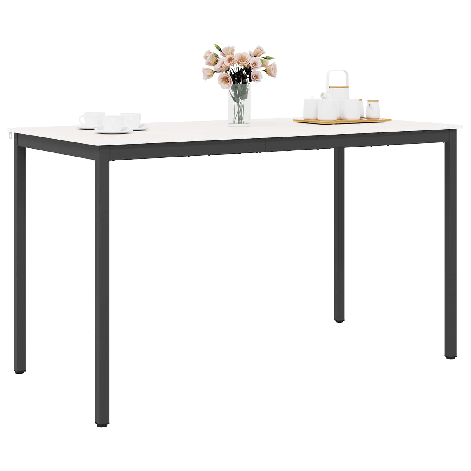 Tavolo da bar Bianco 180 x 90 x 105 cm Pino massello | homemem39