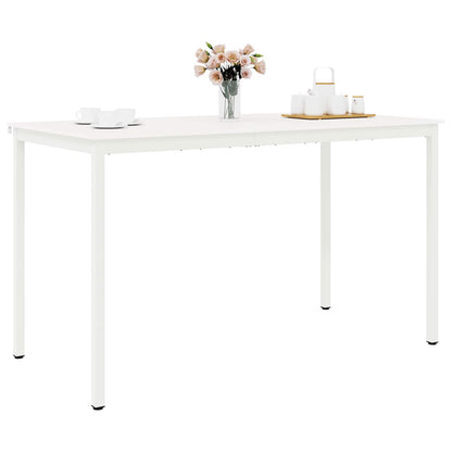 Tavolo da bar Bianco 110 x 55 x 105 cm Pino massello