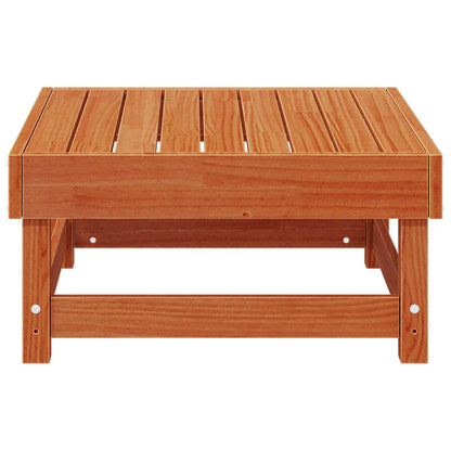 Poggiapiedi da Giardino Legno di pino massiccio Marrone Cera | homemem39