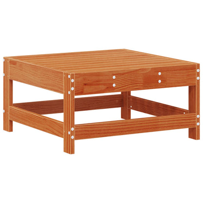Poggiapiedi da Giardino Legno di pino massiccio Marrone Cera | homemem39