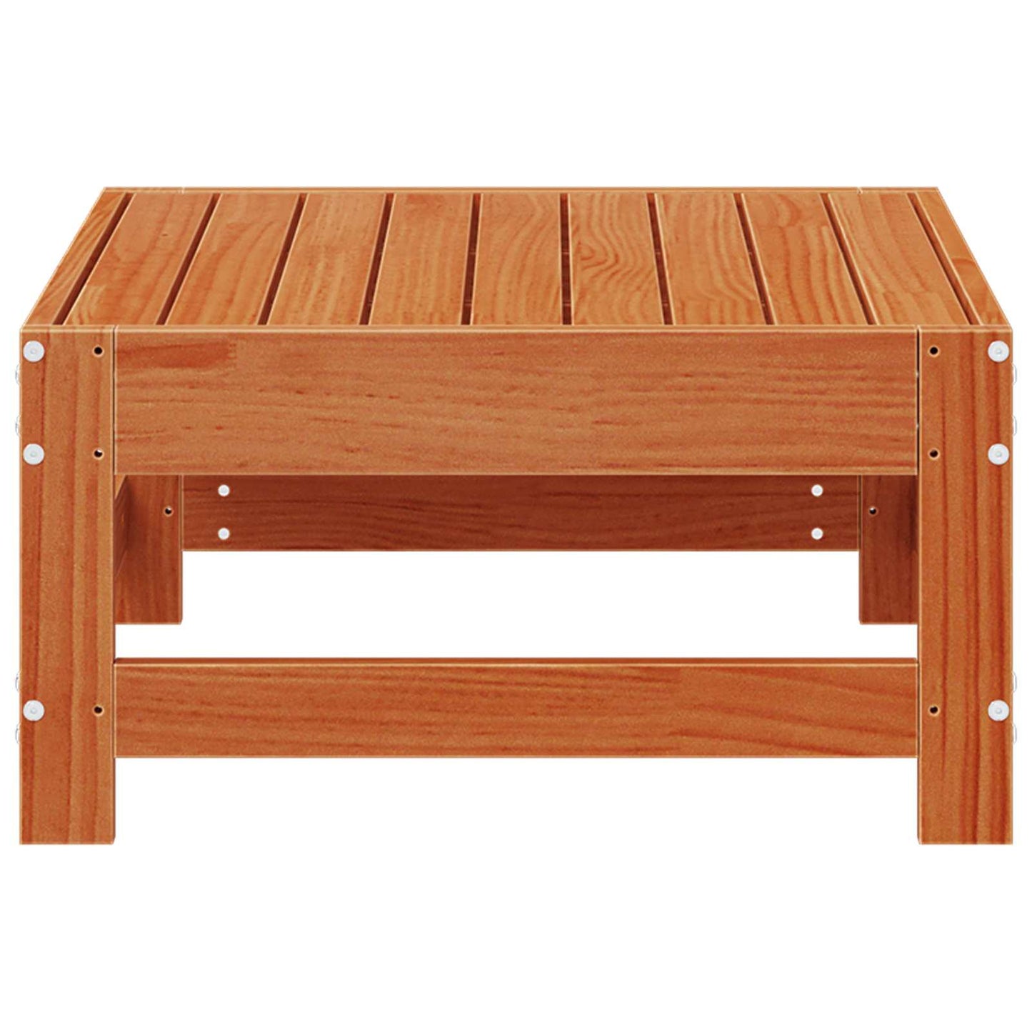 Poggiapiedi da Giardino Legno di pino massiccio Marrone Cera | homemem39