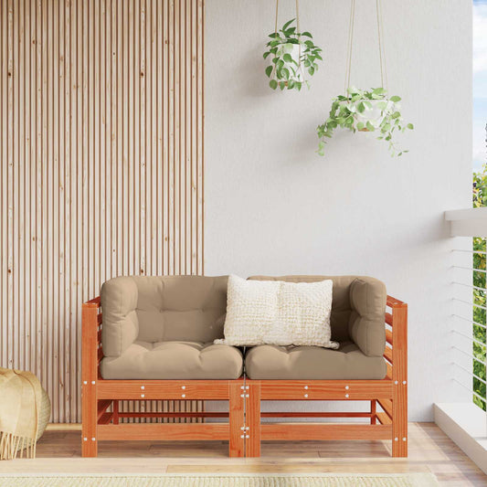 Divano Angolare da Giardino Legno di pino massiccio | homemem39