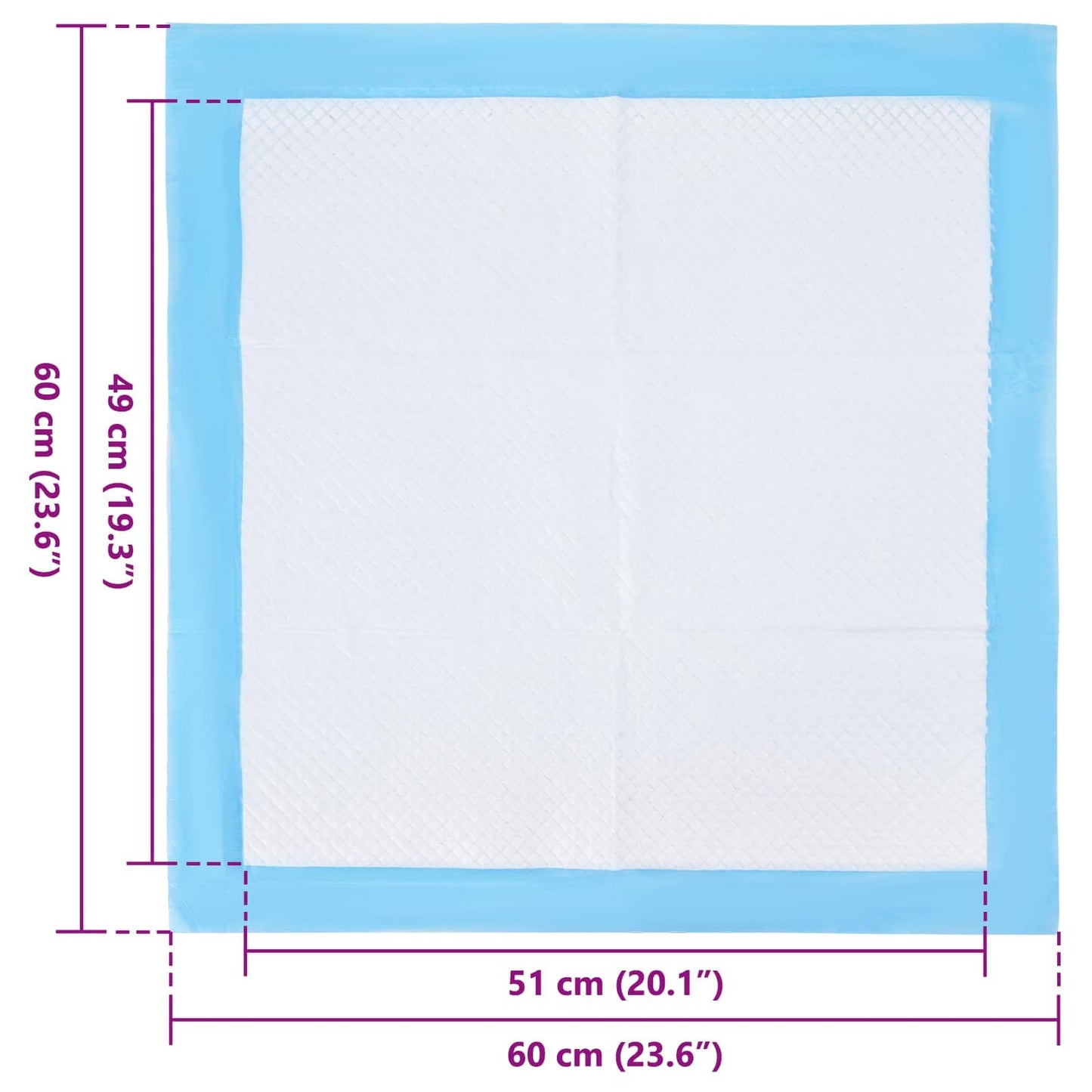 Telo per addestramento per animali in tessuto non tessuto 50 pcs | homemem39