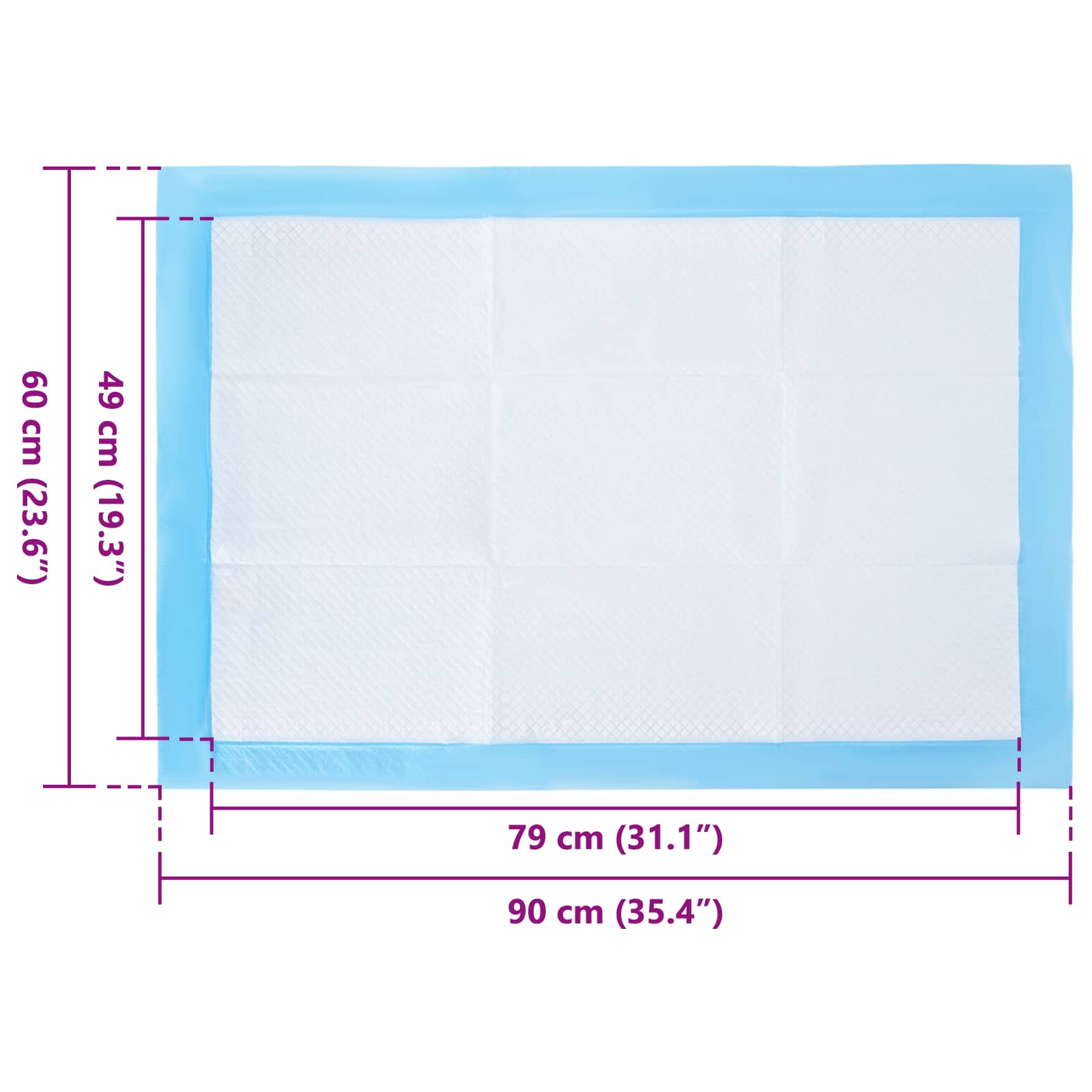 Telo per addestramento per animali in tessuto non tessuto 50 pcs | homemem39
