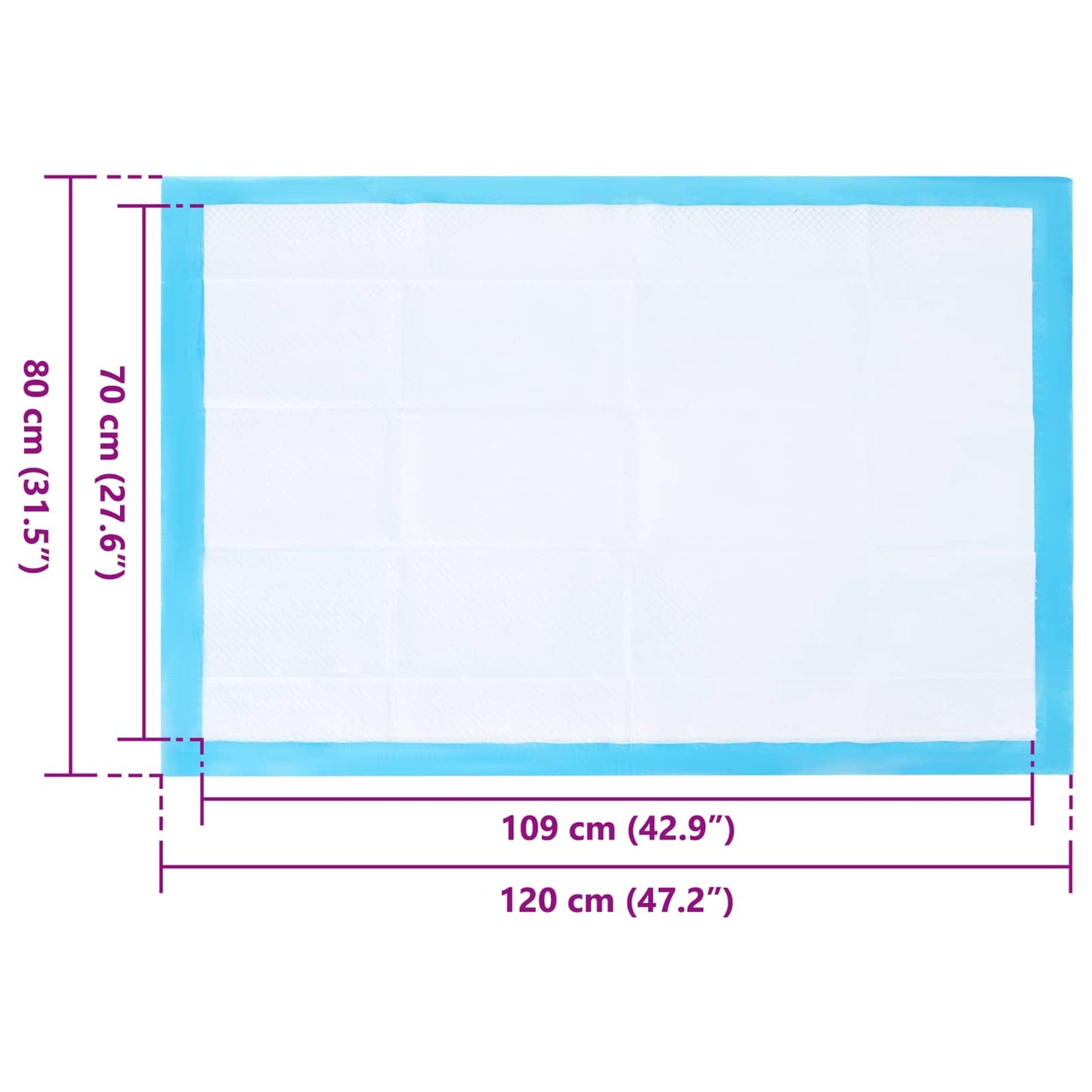 Telo per addestramento per animali in tessuto non tessuto 200 pcs | homemem39