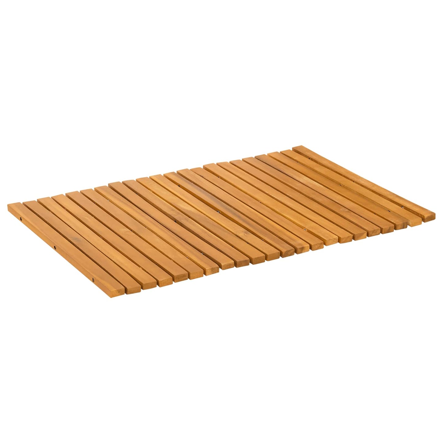Tappeto da bagno Marrone 60 x 40 cm Legno di Acacia Massello | homemem39