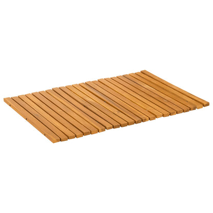 Tappeto da bagno Marrone 60 x 40 cm Legno di Acacia Massello | homemem39