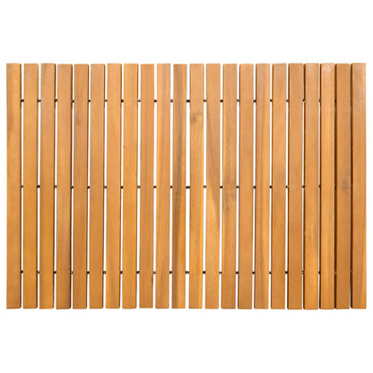 Tappeto da bagno Marrone 60 x 40 cm Legno di Acacia Massello | homemem39