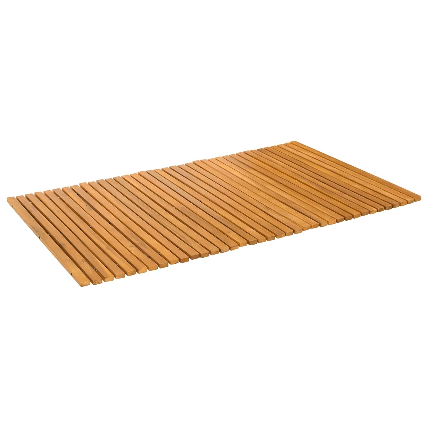 Tappeto da bagno Marrone 100 x 60 cm Legno di Acacia Massello | homemem39
