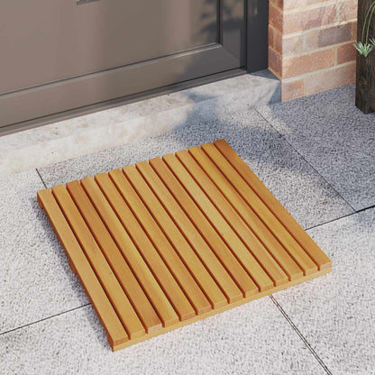 Tappeto da bagno Marrone 50 x 50 cm Legno di Acacia Massello | homemem39