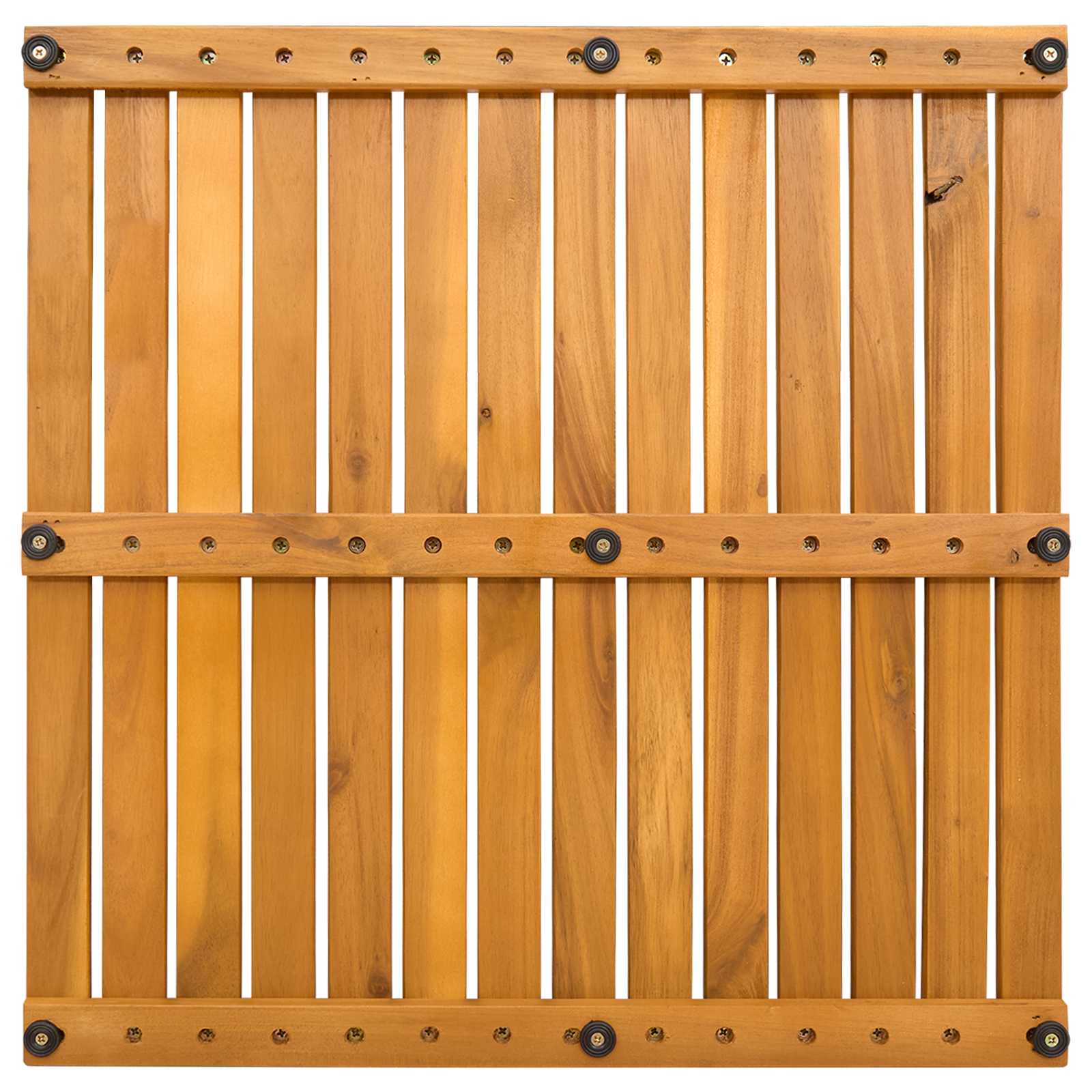 Tappeto da bagno Marrone 50 x 50 cm Legno di Acacia Massello | homemem39