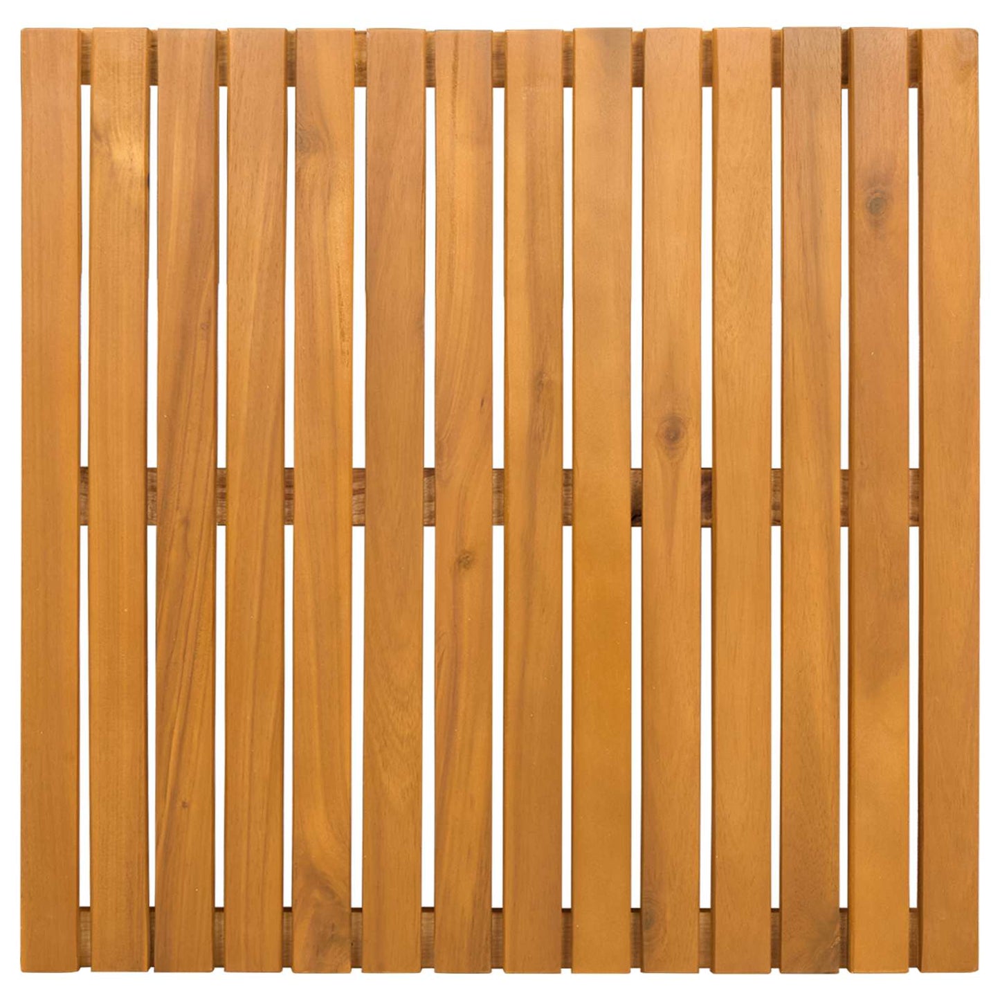 Tappeto da bagno Marrone 50 x 50 cm Legno di Acacia Massello | homemem39