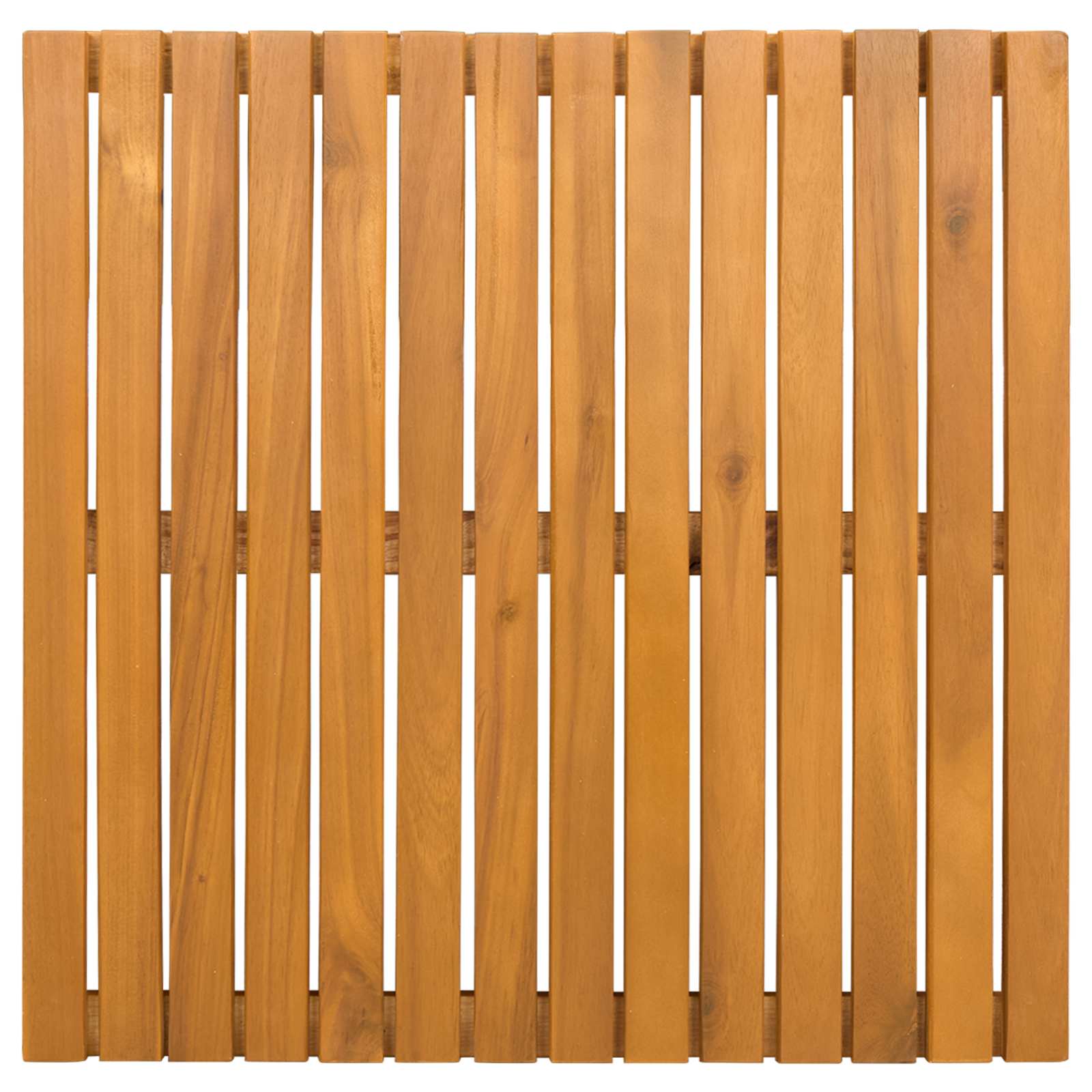 Tappeto da bagno Marrone 50 x 50 cm Legno di Acacia Massello | homemem39