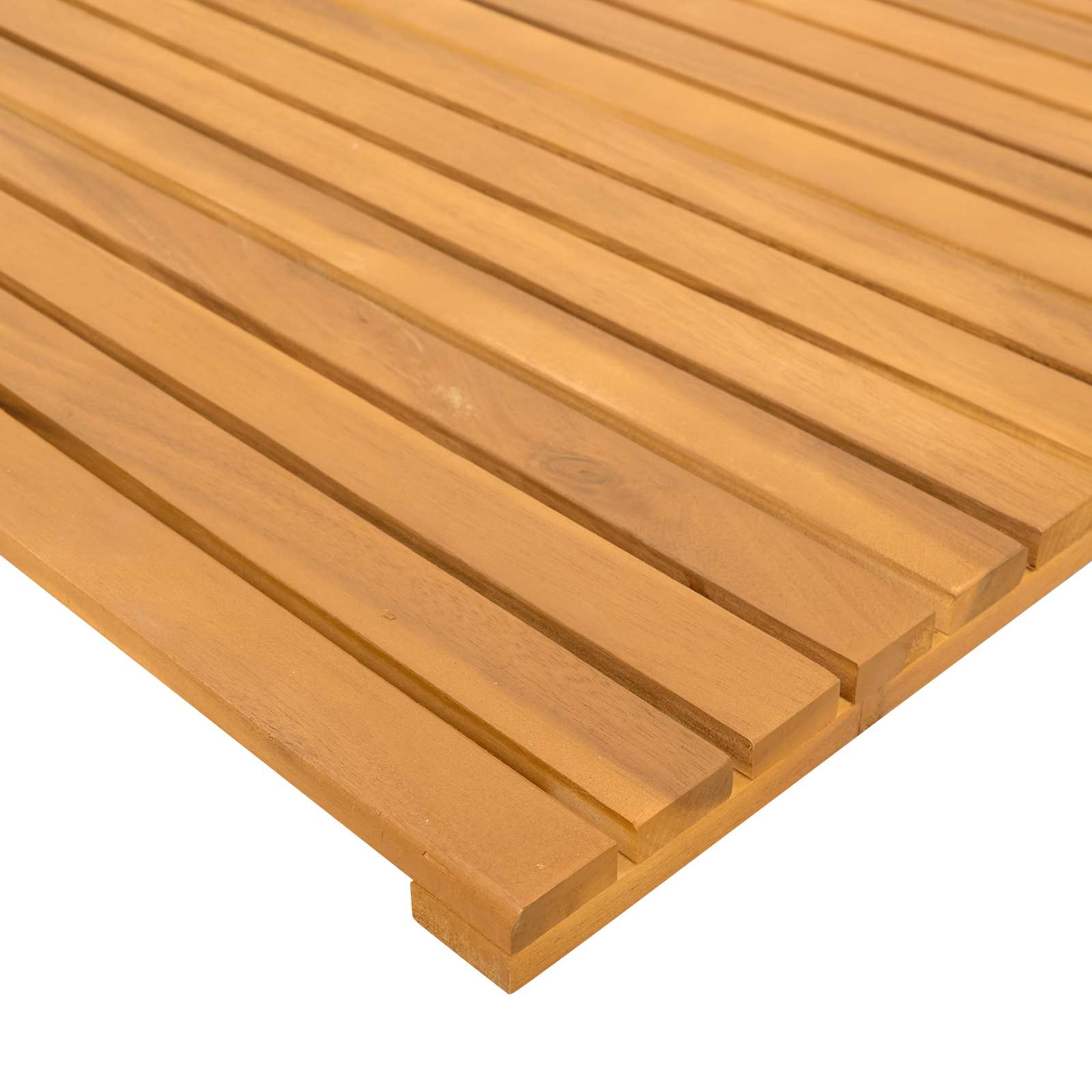 Tappeto da bagno Marrone 100 x 55 cm Legno di Acacia Massello | homemem39