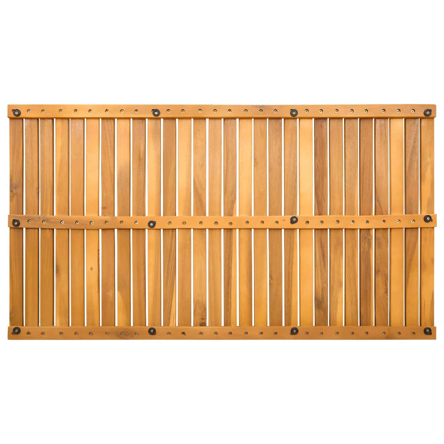 Tappeto da bagno Marrone 100 x 55 cm Legno di Acacia Massello | homemem39