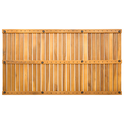 Tappeto da bagno Marrone 100 x 55 cm Legno di Acacia Massello | homemem39
