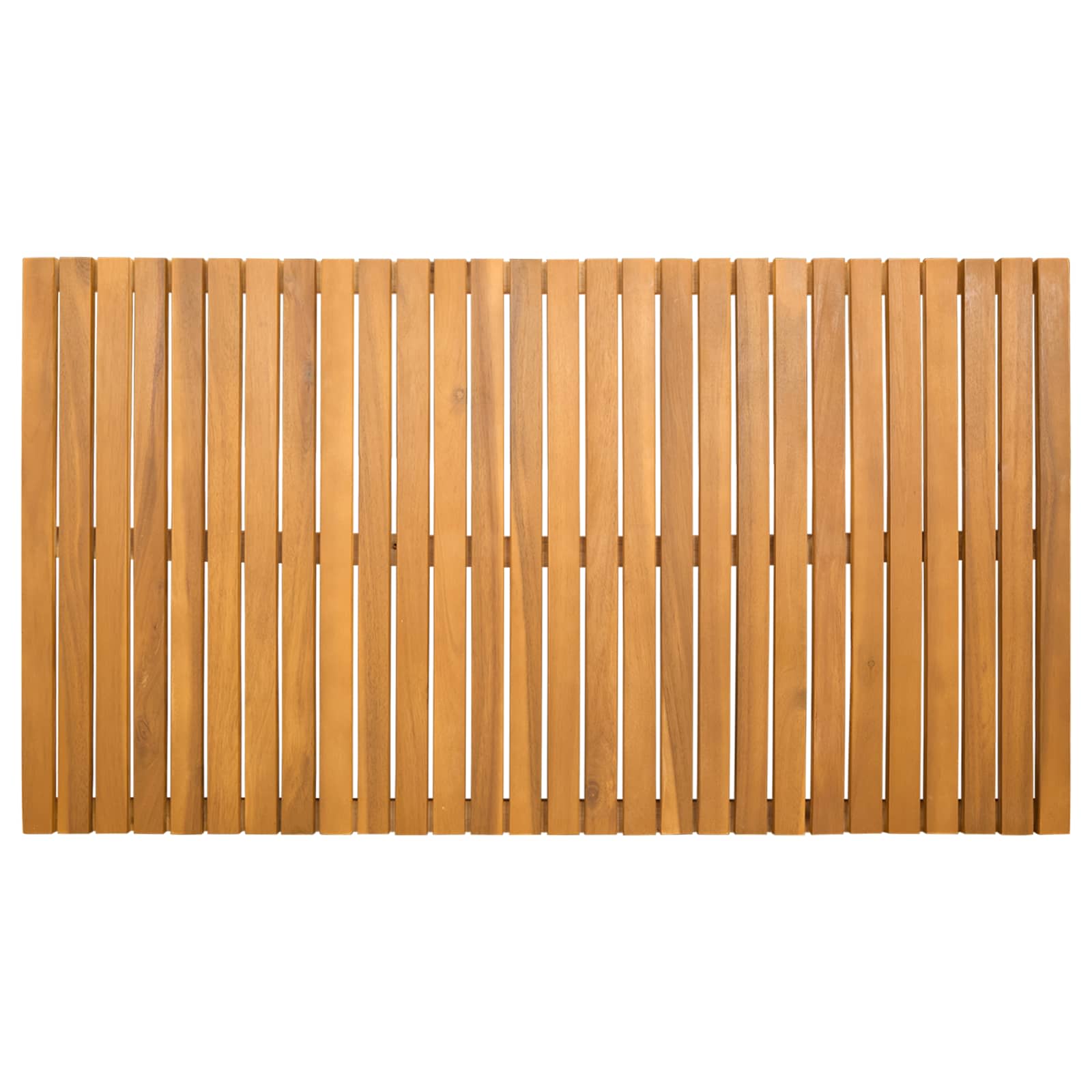 Tappeto da bagno Marrone 100 x 55 cm Legno di Acacia Massello | homemem39