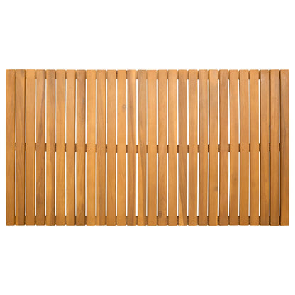 Tappeto da bagno Marrone 100 x 55 cm Legno di Acacia Massello | homemem39