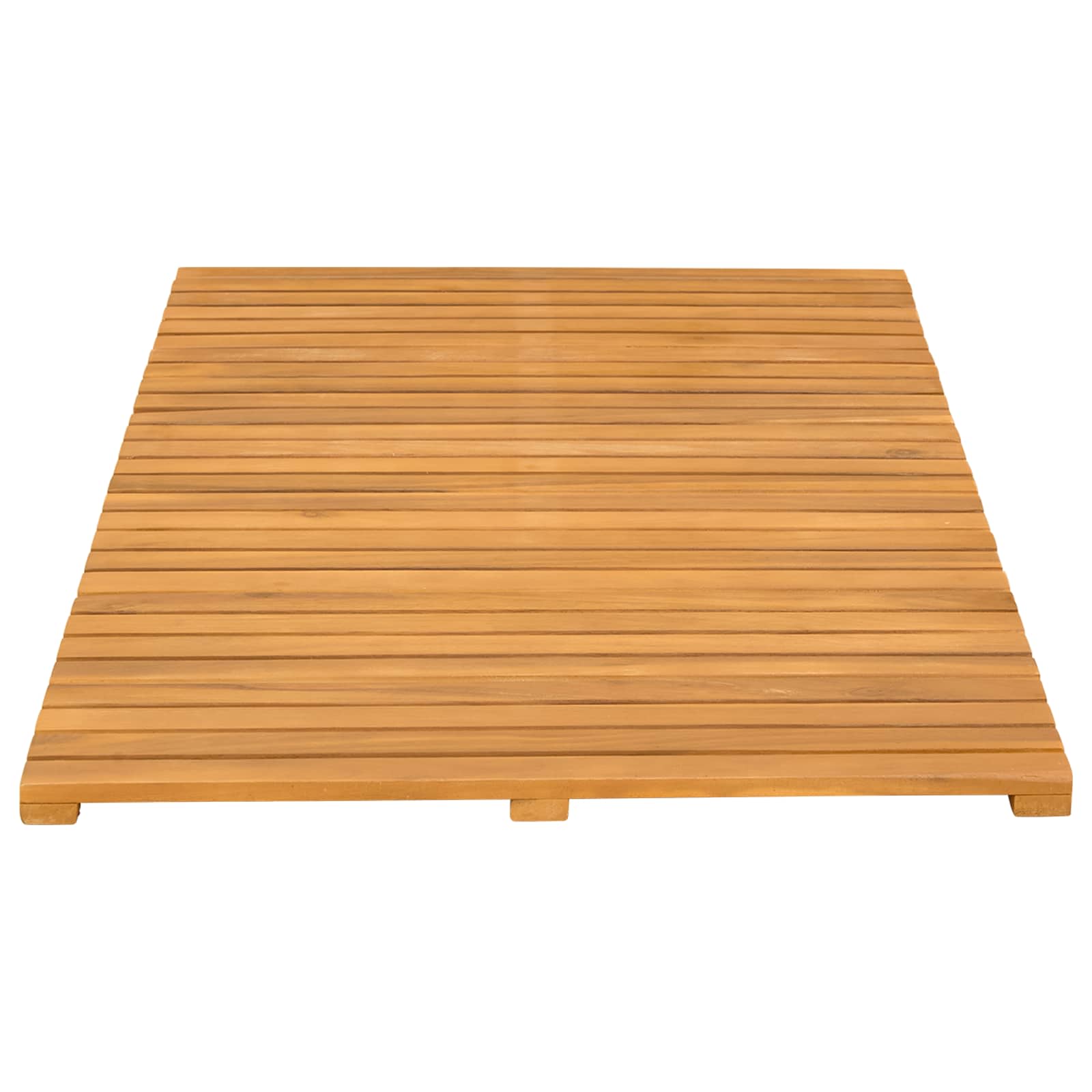 Tappeto da bagno Marrone 100 x 55 cm Legno di Acacia Massello | homemem39