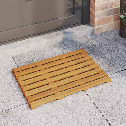 Tappeto da bagno 2 pz Naturale 56 x 37 cm