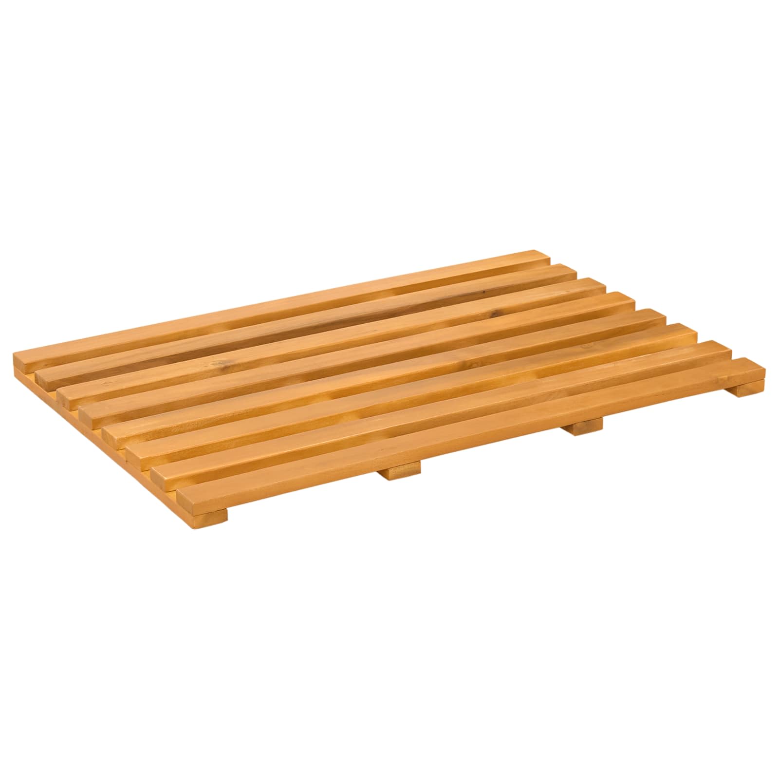 Tappeto da bagno Tinta unita Marrone 56 x 37 x 2,5 cm | homemem39