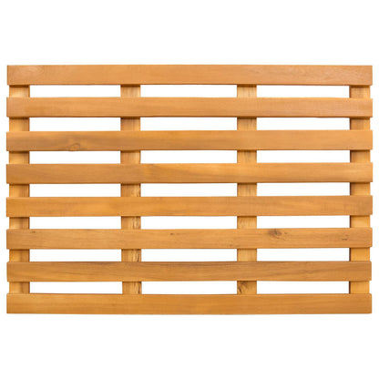 Tappeto da bagno Tinta unita Marrone 56 x 37 x 2,5 cm | homemem39