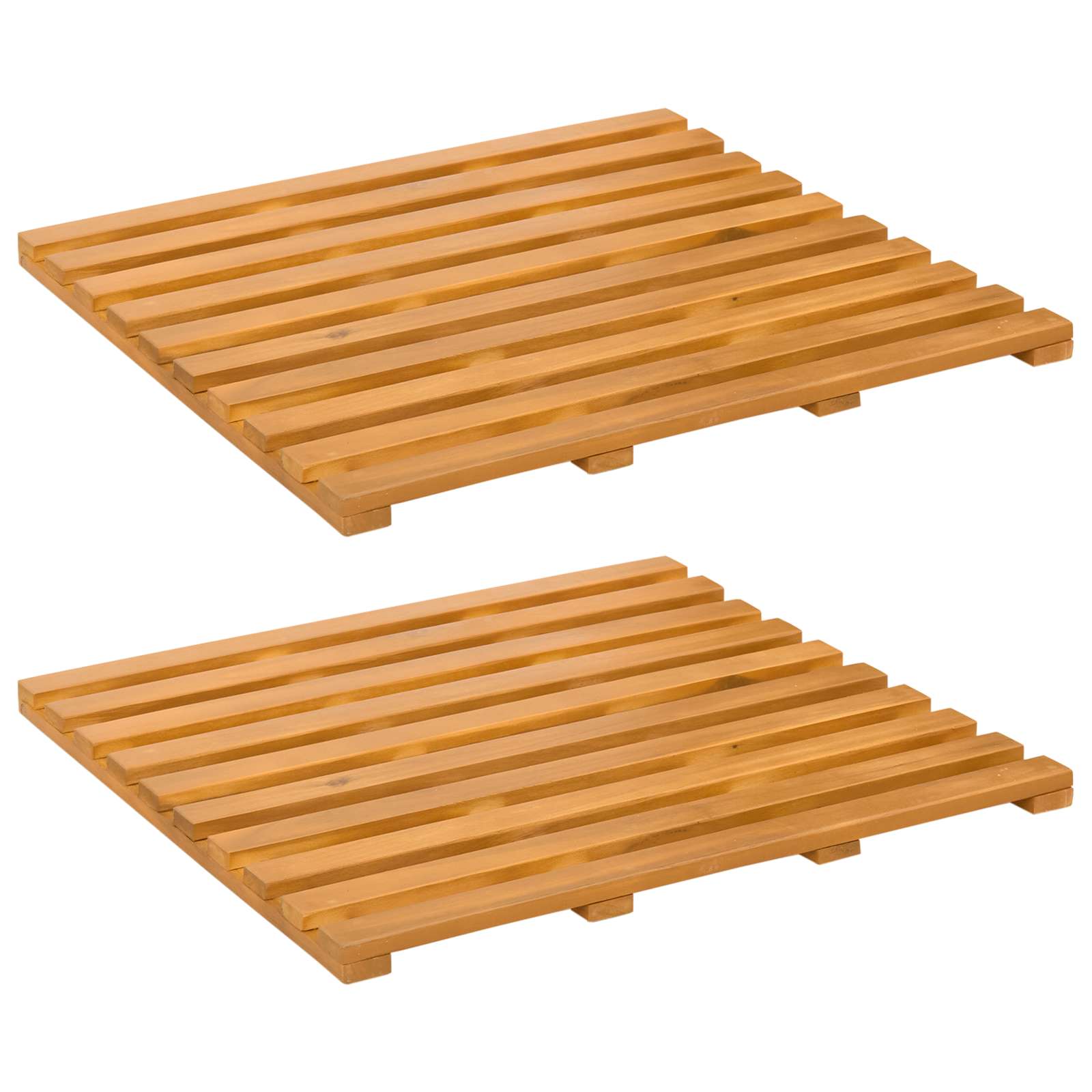 Tappeto da bagno Tinta unita Marrone 50 x 48 x 2,5 cm | homemem39