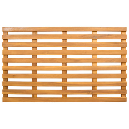 Tappeto da bagno Tinta unita Marrone 80 x 48 x 2,5 cm | homemem39