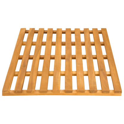Tappeto da bagno Tinta unita Marrone 80 x 48 x 2,5 cm | homemem39