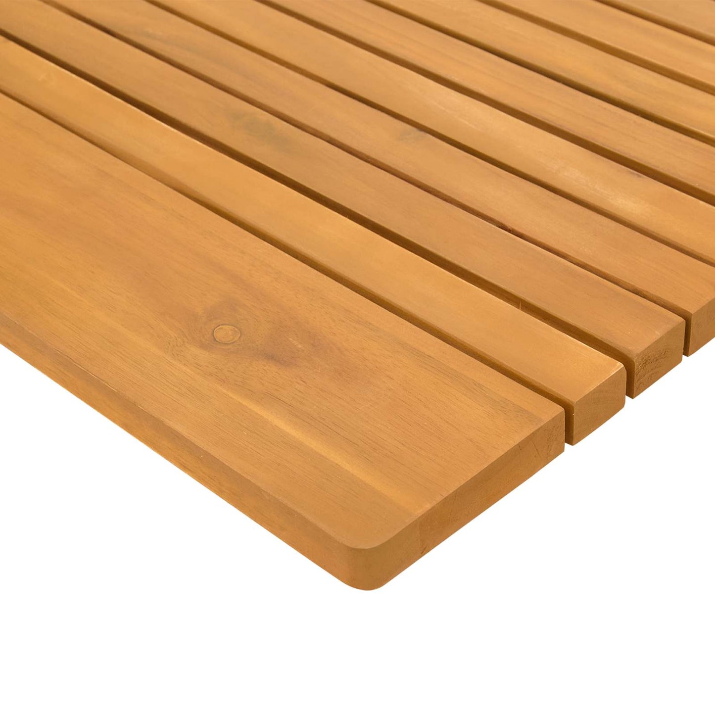 Tappeto da bagno Marrone 59 x 40 cm Legno di Acacia Massello | homemem39