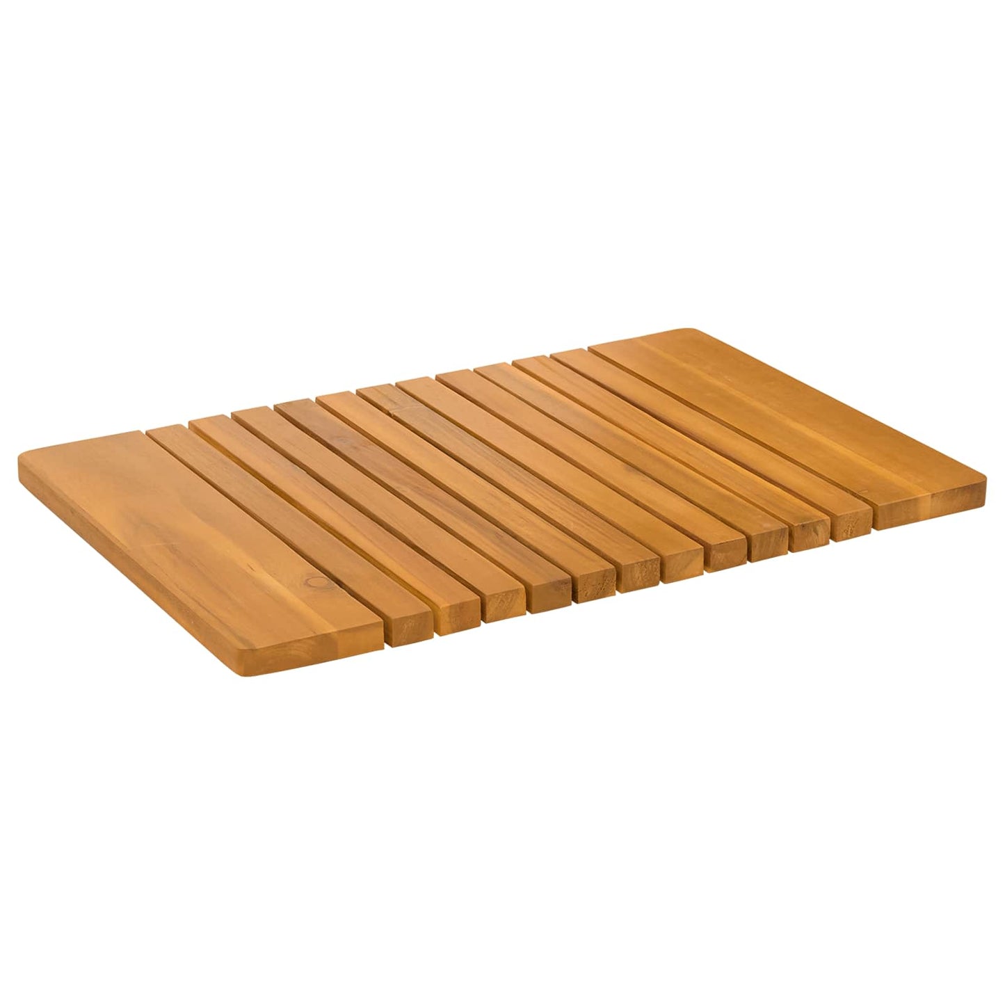 Tappeto da bagno Marrone 59 x 40 cm Legno di Acacia Massello | homemem39