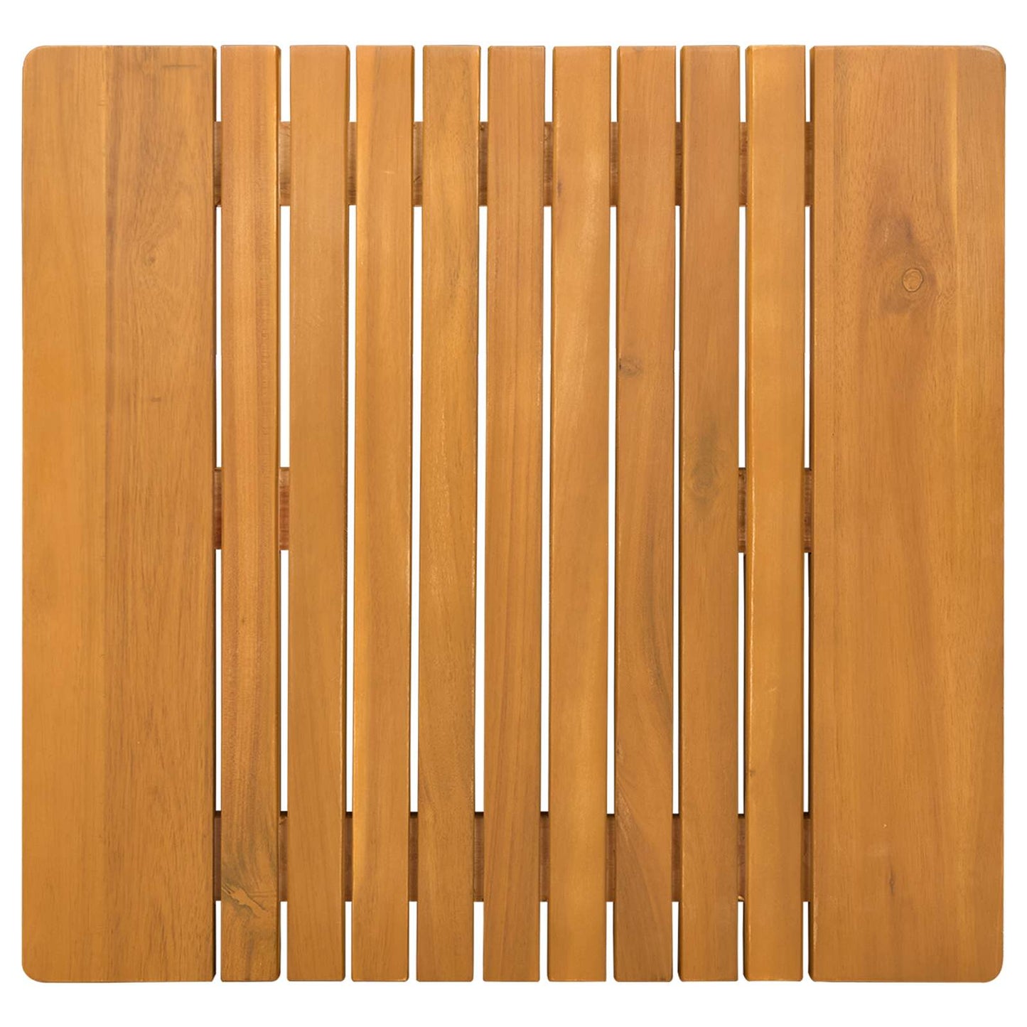 Tappeto da bagno Marrone 52 x 50 cm Legno di Acacia Massello | homemem39