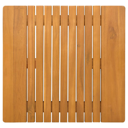 Tappeto da bagno Marrone 52 x 50 cm Legno di Acacia Massello | homemem39