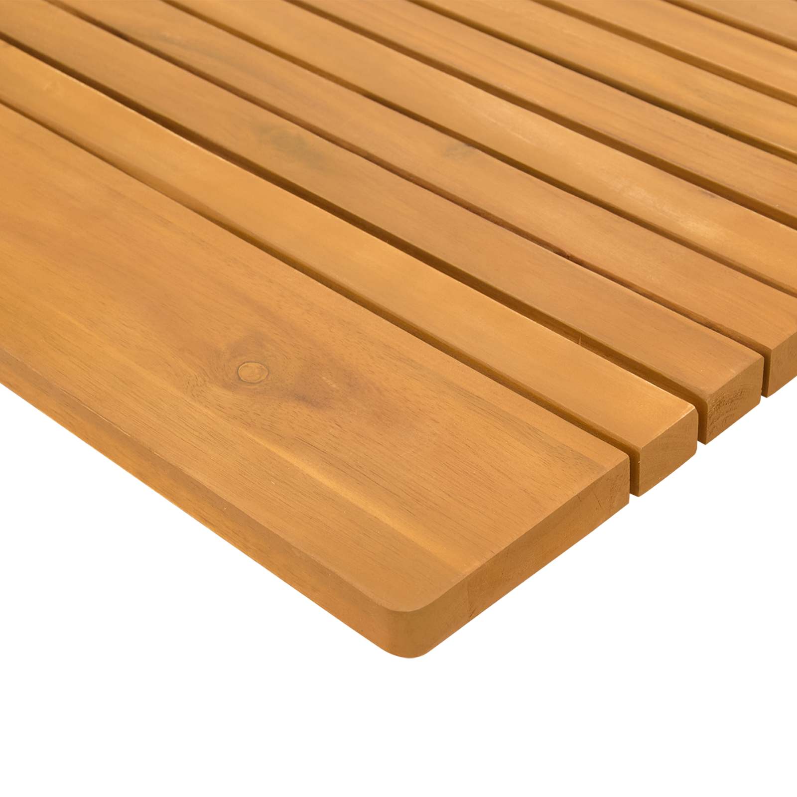 Tappeto da bagno Marrone 100 x 55 cm Legno di Acacia Massello | homemem39