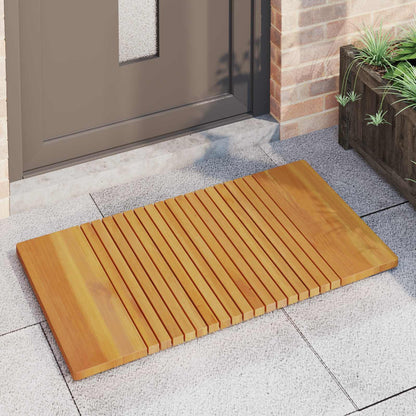 Tappeto da bagno Naturale 100 x 55 cm Legno di Acacia Massello