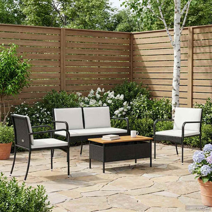Set da giardino con cuscino acciaio | homemem39